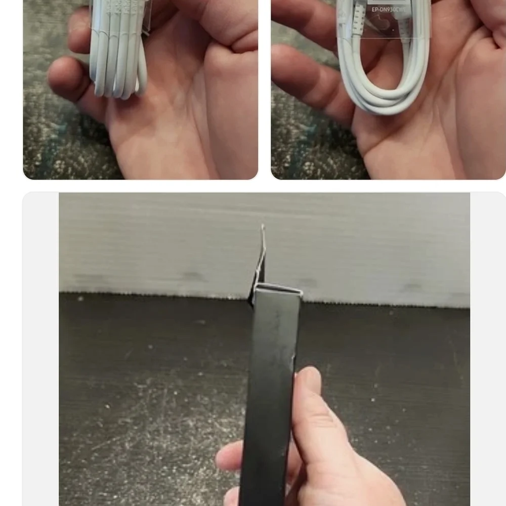 Samsung USB-C to USB-A Cable - Black & White Packaging